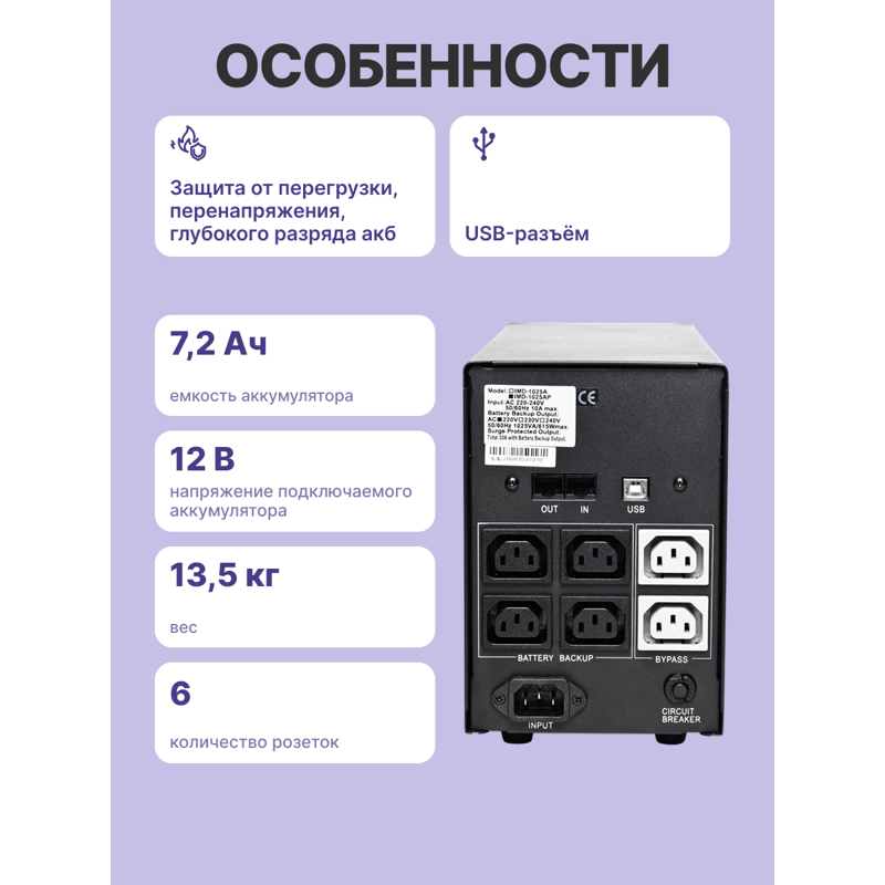 Powercom Imperial IMD-1025AP