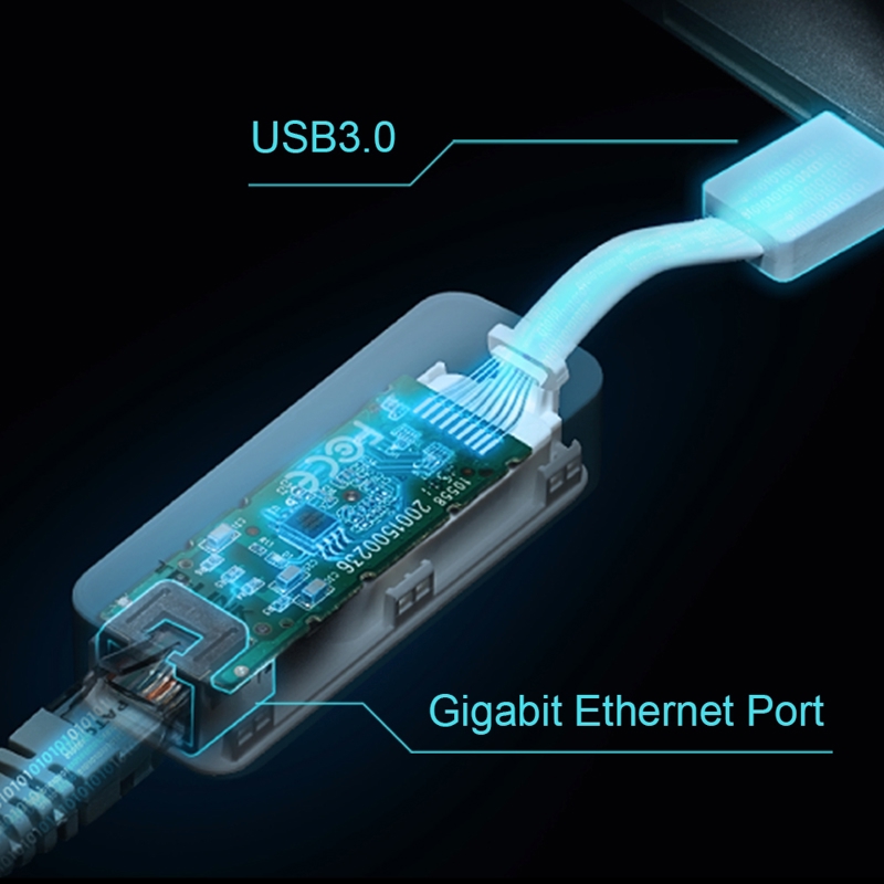 TP-Link UE300 Сетевой адаптер USB 3.0/Gigabit Ethernet