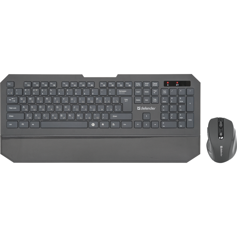 Defender Клавиатура + мышь Berkeley C-925 Nano B Black USB [45925] {Кл:104+12 М:, 800/1200/1600}