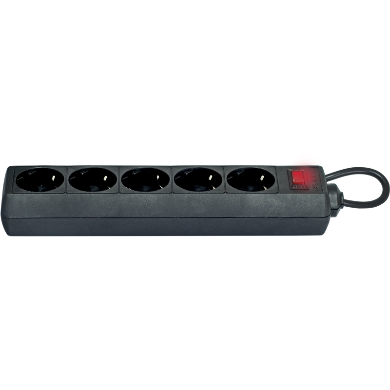 Defender ES 5 Black (5 м, 5 розеток)