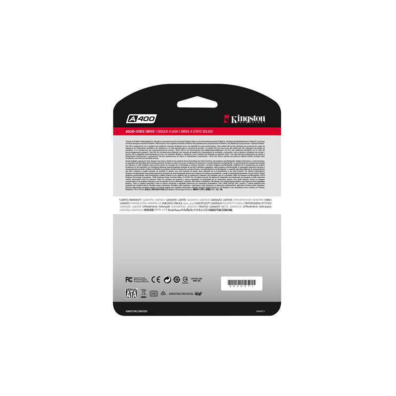 Kingston A400 SA400S37/480G