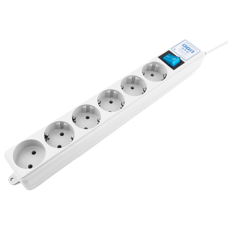Power Cube Pro (3 м, 6 розеток)