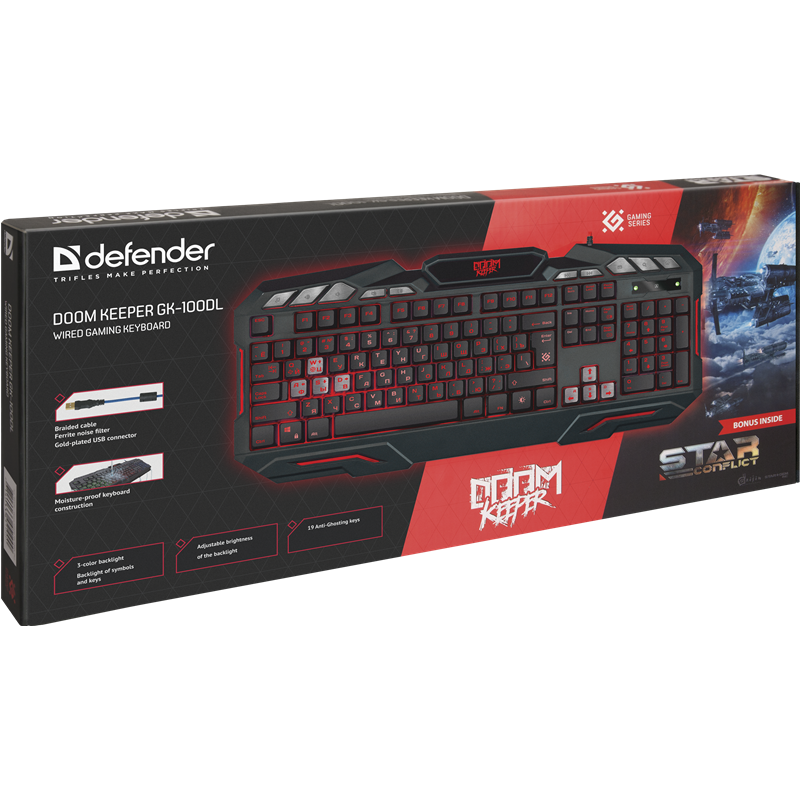 Defender Doom Keeper GK-100DL арт. 45100