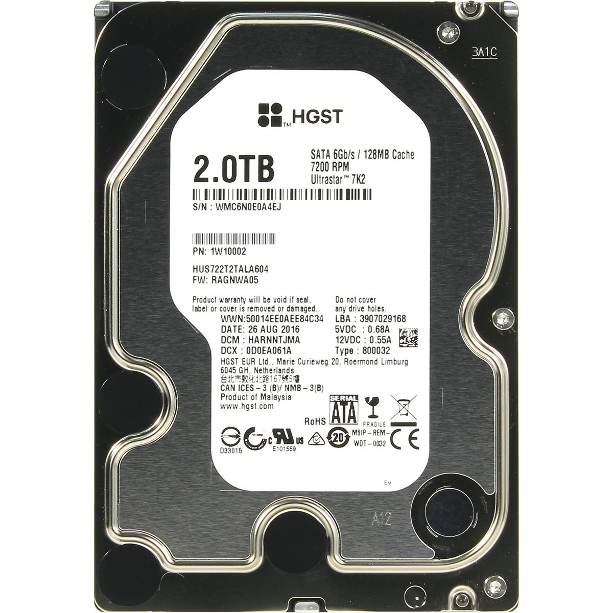 Hitachi Ultrastar HUS722T2TALA604 WD