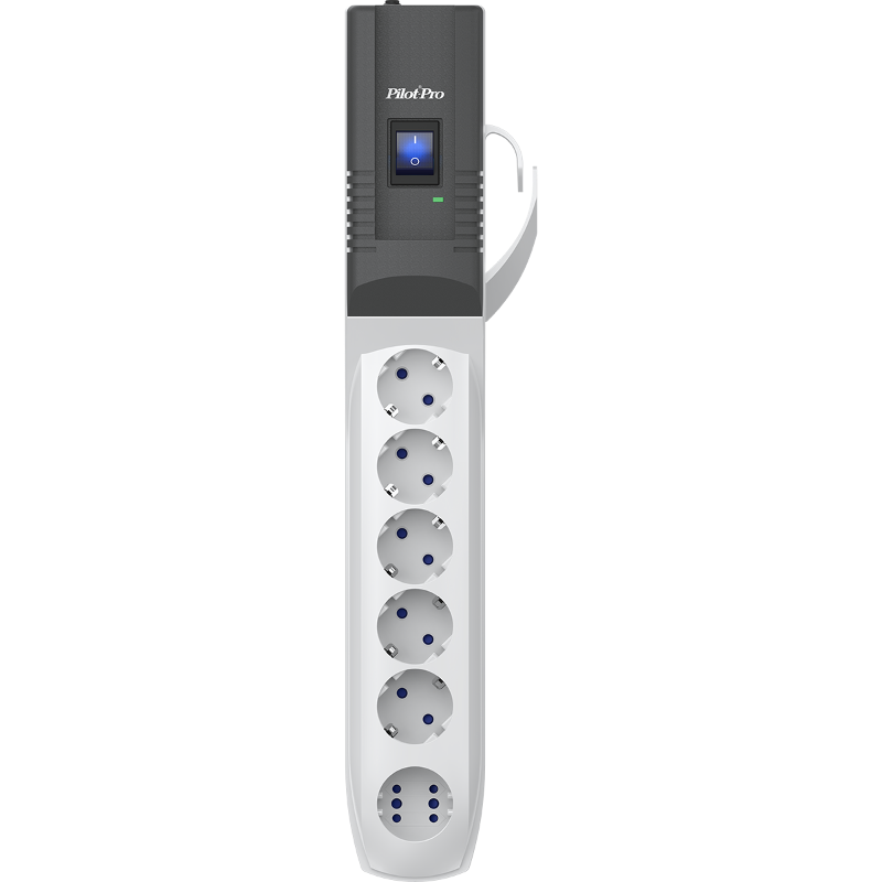 ZIS Pilot Pro GP (3 м, 6 розеток) арт. Pilot Pro 3M