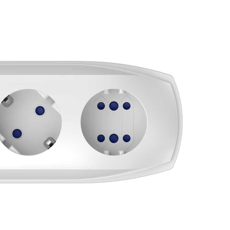 ZIS Pilot Pro GP (3 м, 6 розеток) арт. Pilot Pro 3M