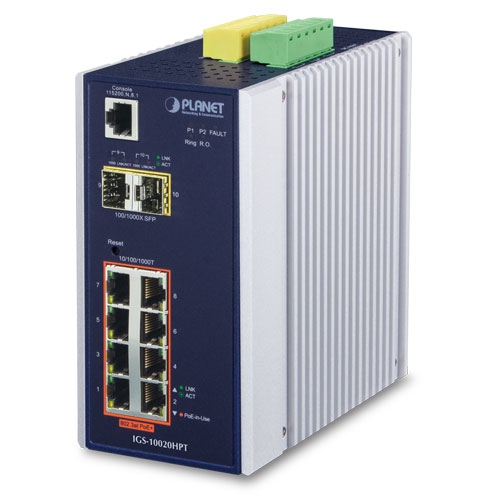 Коммутатор PLANET IGS-10020HPT