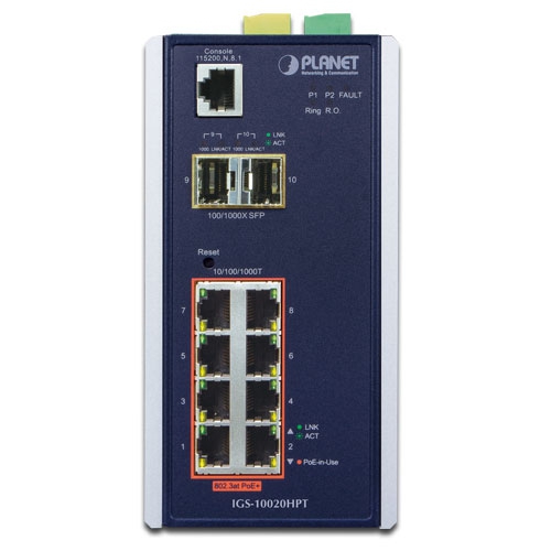Коммутатор PLANET IGS-10020HPT