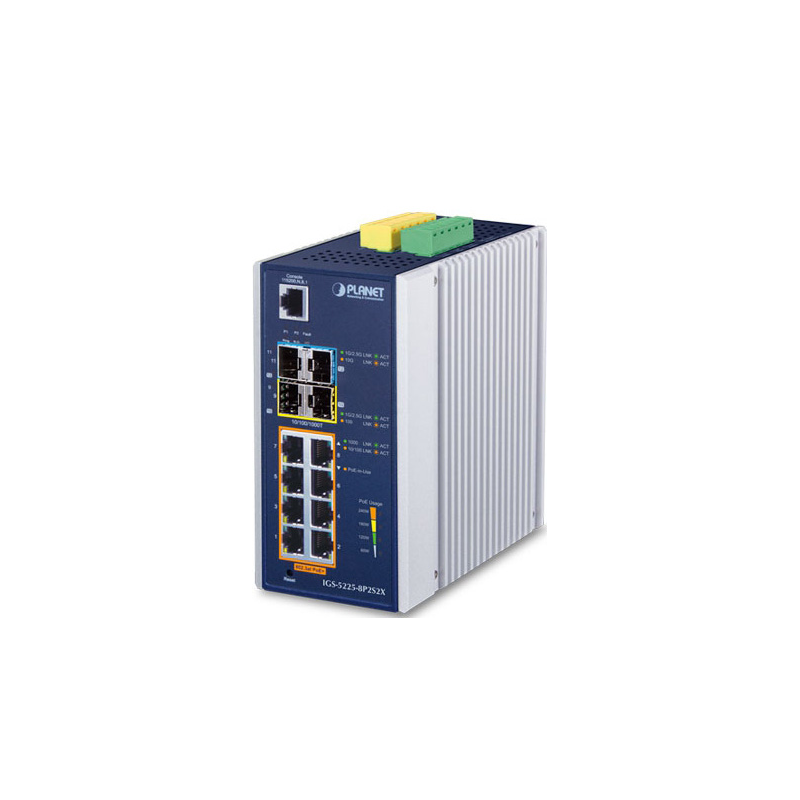 Коммутатор PLANET IGS-5225-8P2S2X