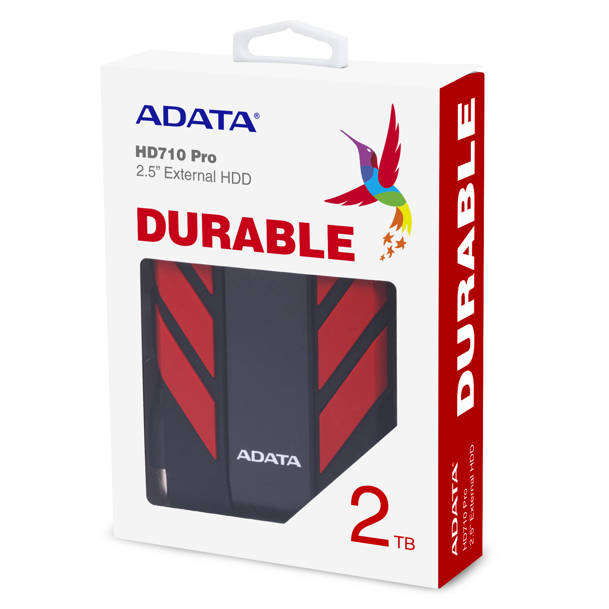 ADATA 2TB HD710P Red арт. AHD710P-2TU31-CRD