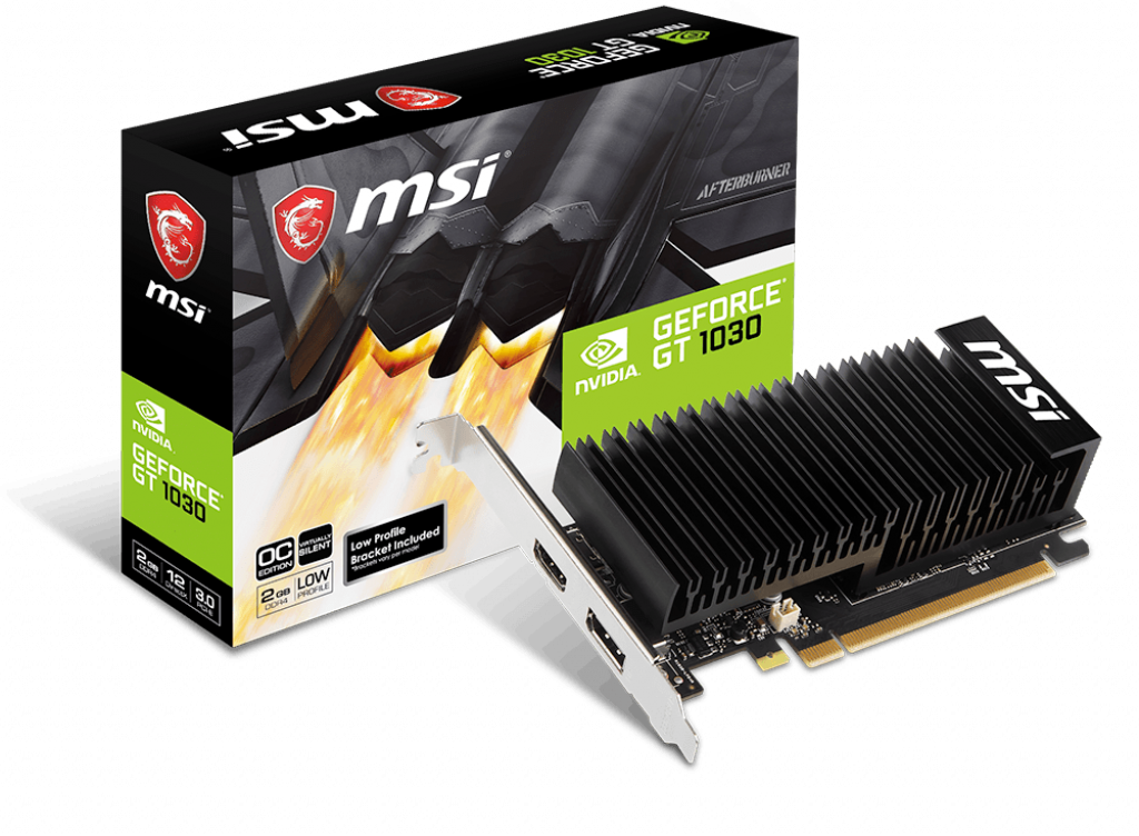 MSI GeForce GT 1030 2GHD4 LP OC