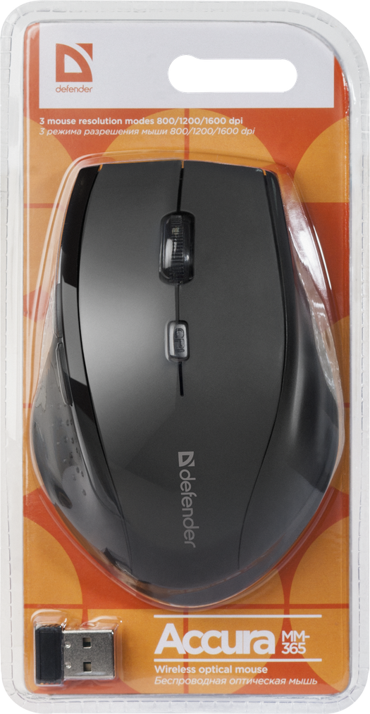Defender Accura MM-365 черный