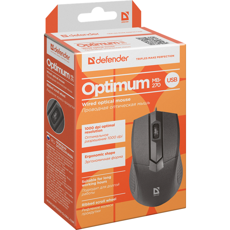 Defender Optimum MB-270 черный