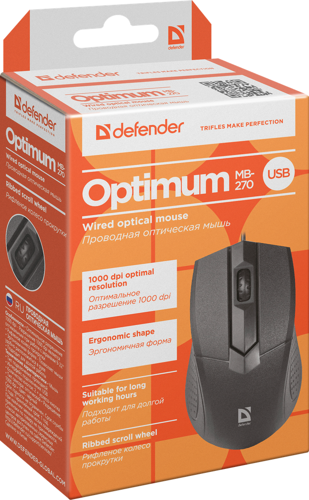 Defender Optimum MB-270 черный