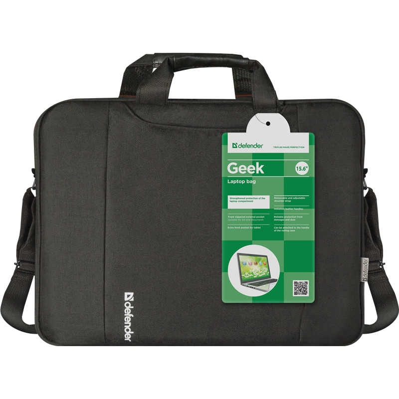 Defender Geek 15.6" Black