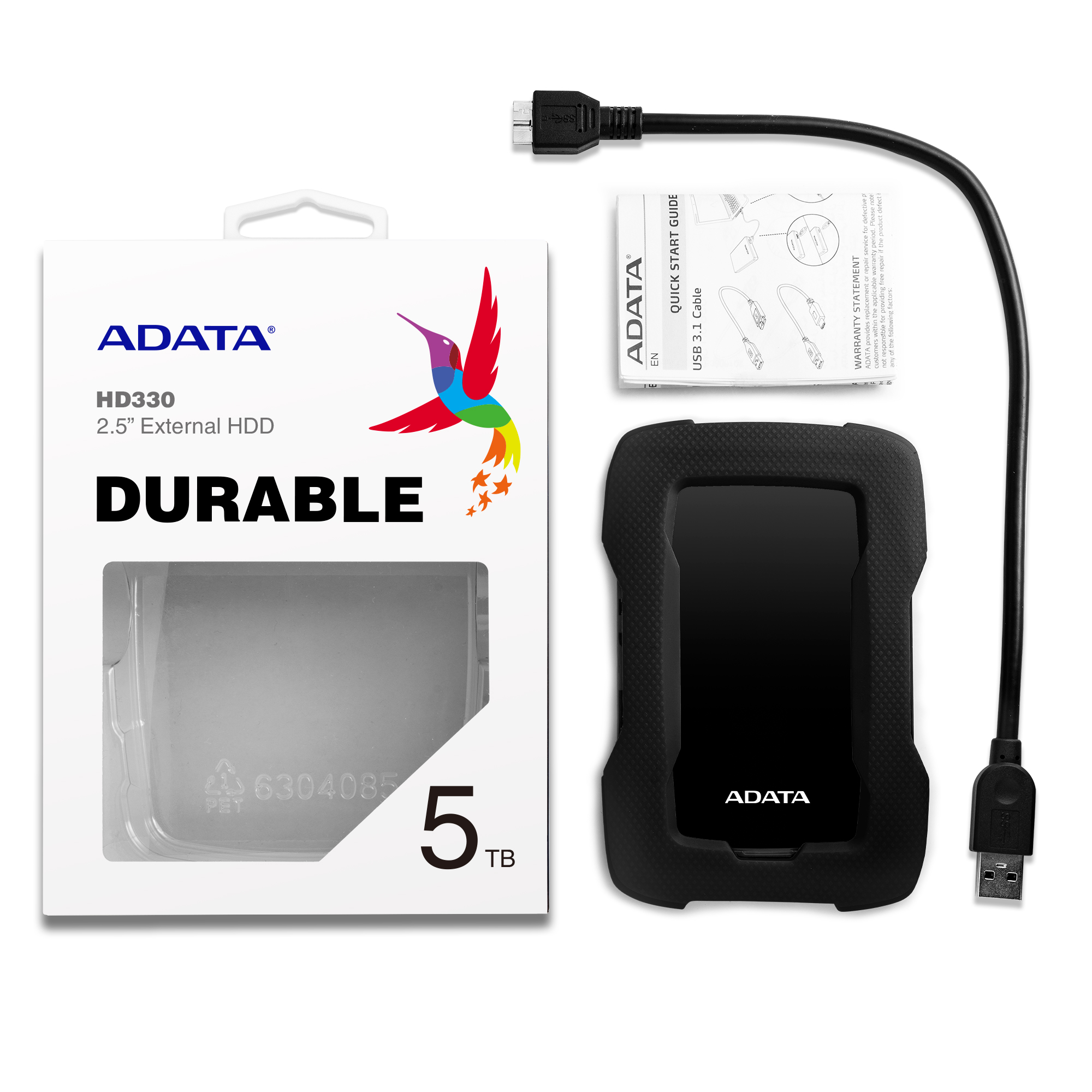 ADATA 5TB HD330 Black