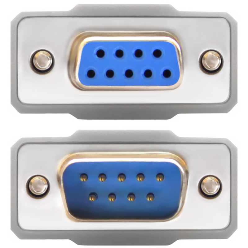 Greenconnect 1.8м COм RS-232 порта 9M AM / 9F AF GCR арт. GCR-DB9CM2F-1.8m