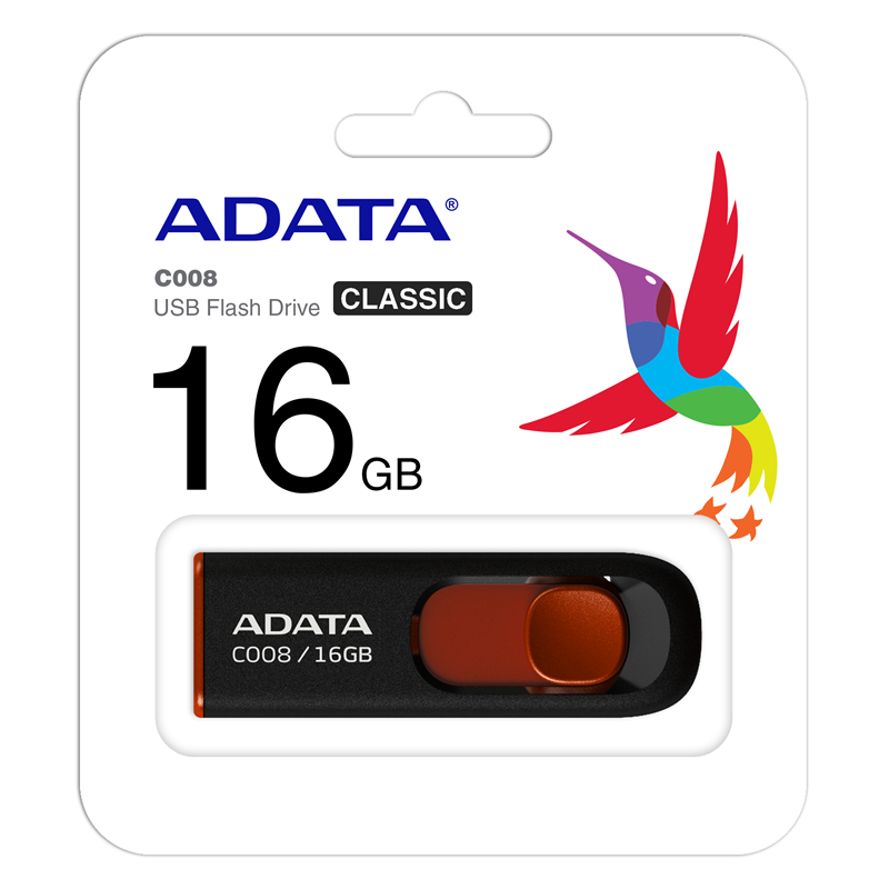 ADATA C008 арт. AC008-16G-RKD