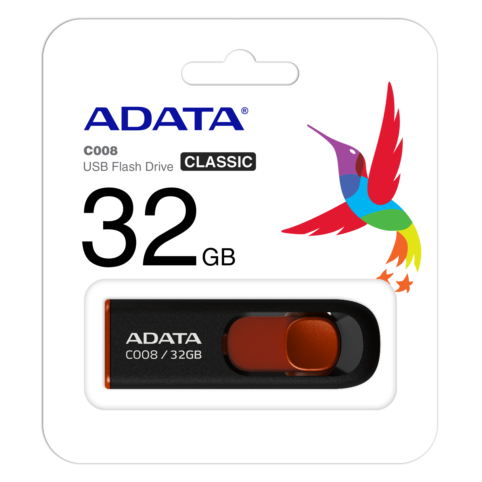 ADATA C008 арт. AC008-32G-RKD