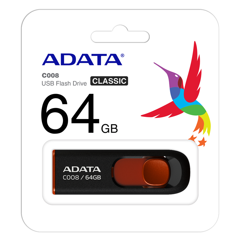 ADATA C008 арт. AC008-64G-RKD