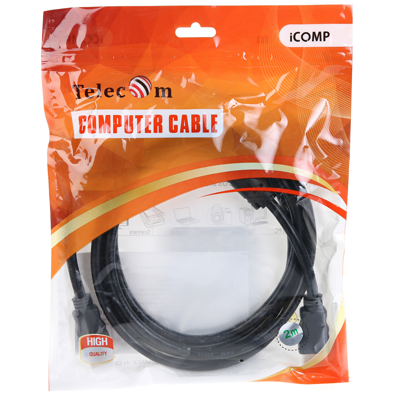 Telecom HDMI (m) - HDMI (m) 2м арт. TCG200F-2M