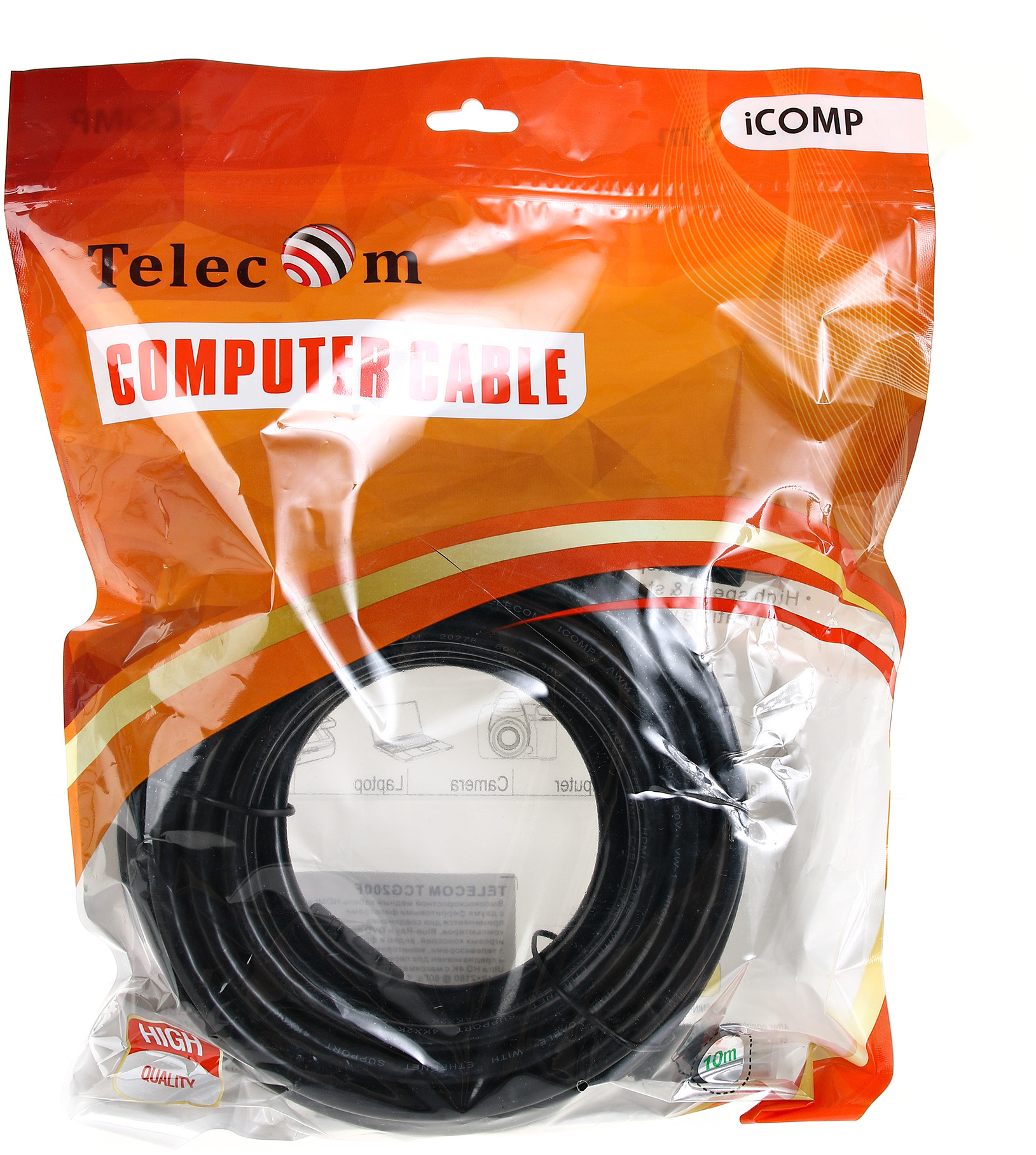 Telecom HDMI (m) - HDMI (m) 10м