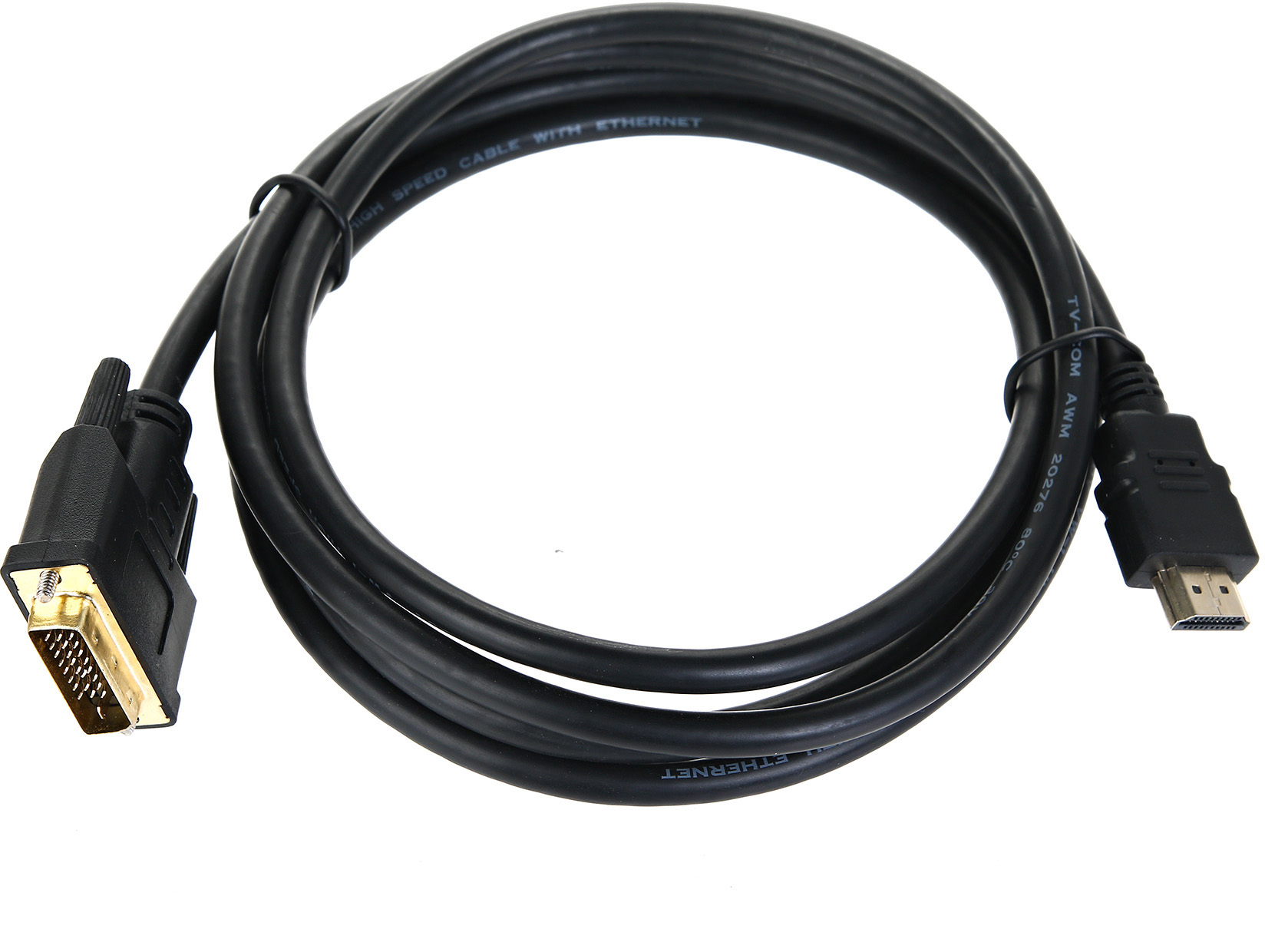 TV-COM HDMI to DVI-D (19M -25M) 2м арт. LCG135E-2M