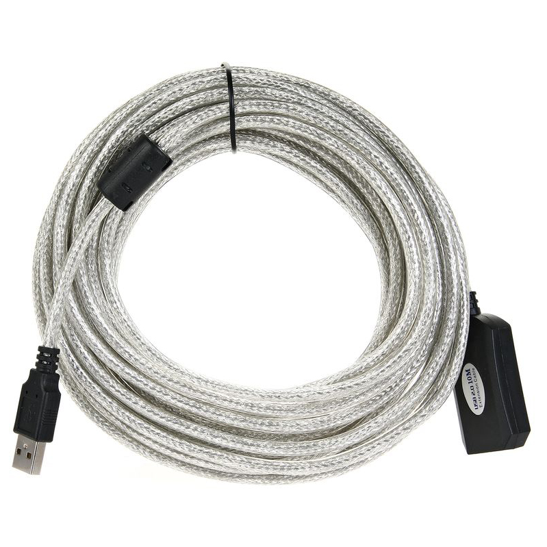 VCOM USB 2.0 Type-AM - USB 2.0 Type-AF 10м арт. VUS7049-10M