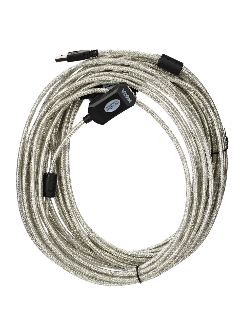 VCOM USB 2.0 Type-AM - USB 2.0 Type-AF 15м арт. VUS7049-15M