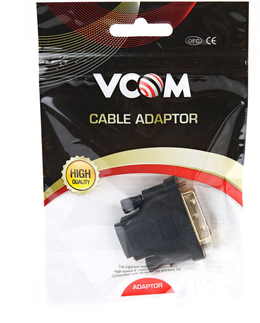 VCOM HDMI 19F — DVI-D 25M