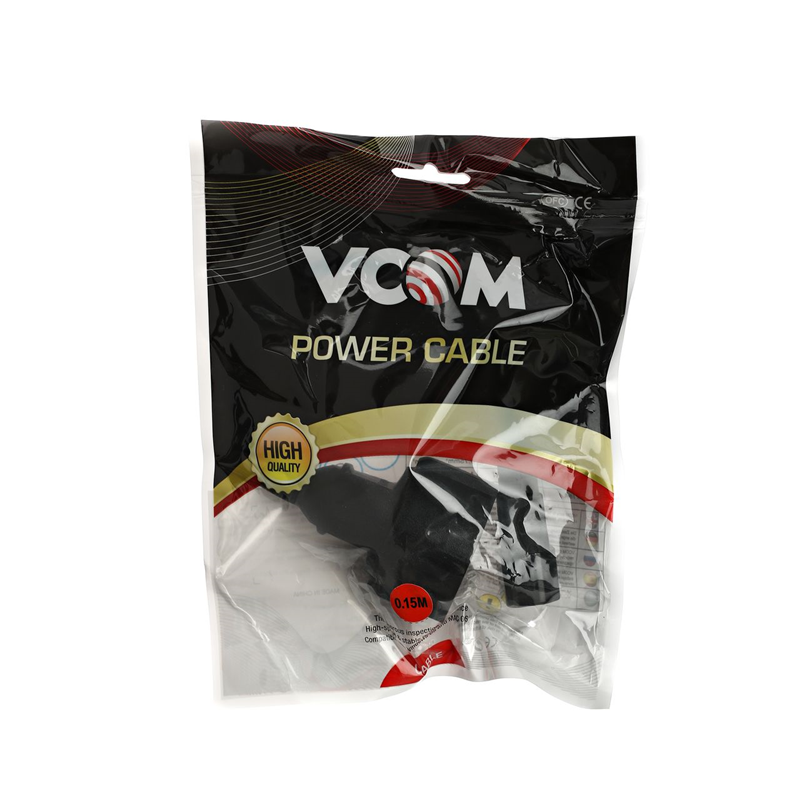 VCOM UPS -> розетка (IE-320 C14 to Socket Type-F) 3Gx0,75mm2