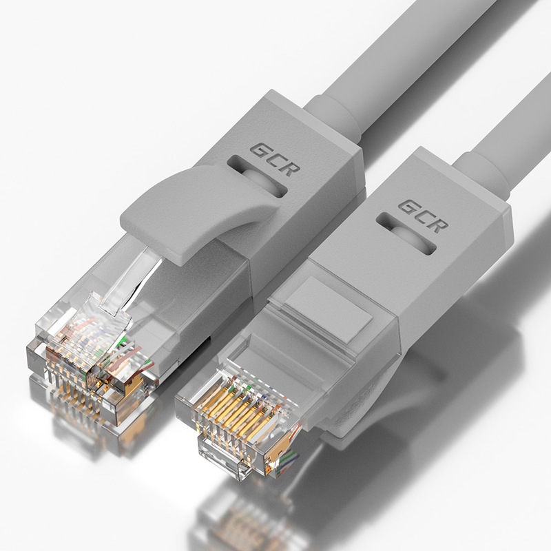 Greenconnect RJ45(m) - RJ45(m) Cat. 5e U/UTP PVC 30м серый