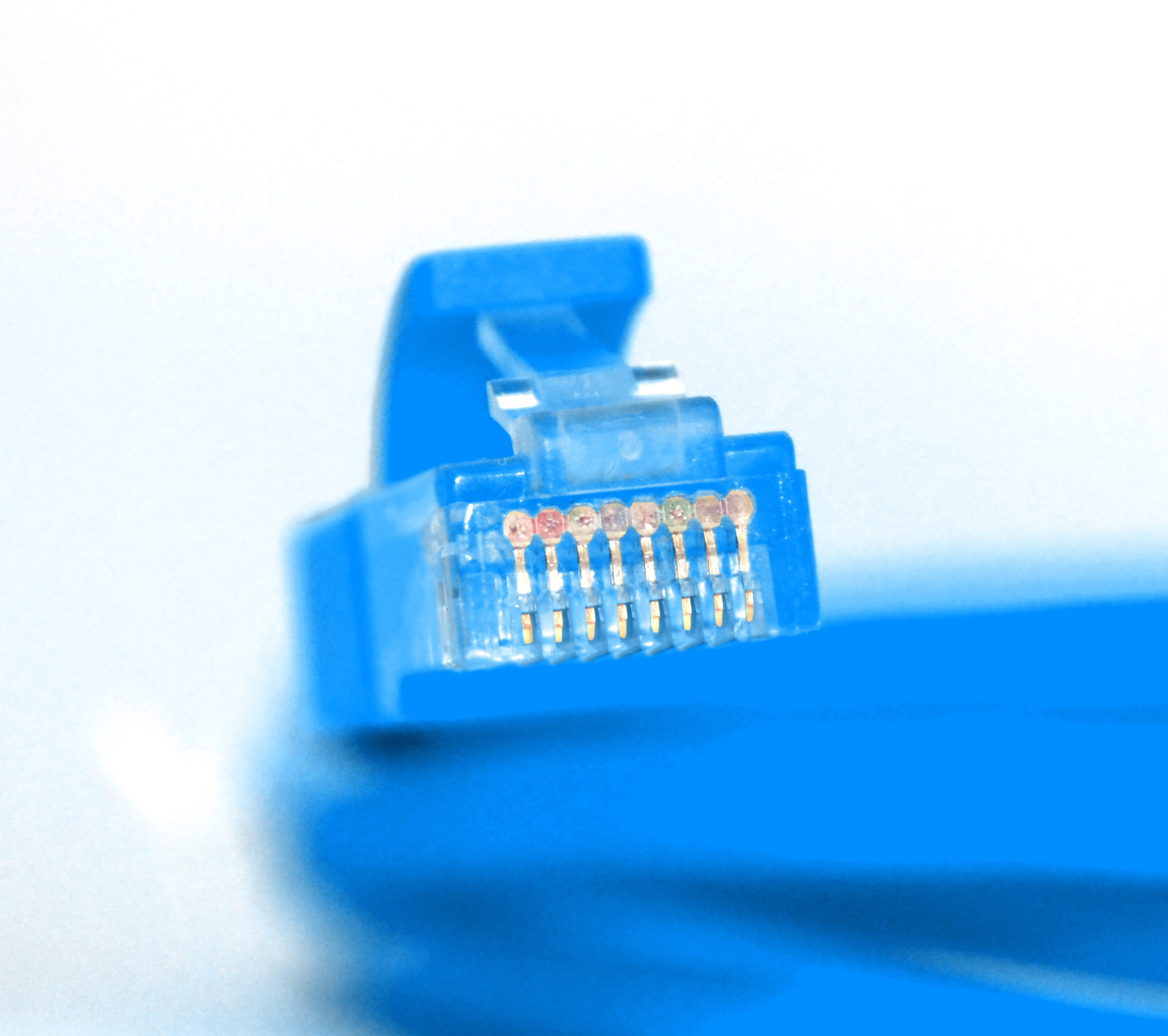 Greenconnect RJ45(m) - RJ45(m) Cat. 5e U/UTP PVC 5м синий GCR арт. GCR-LNC01-5.0m