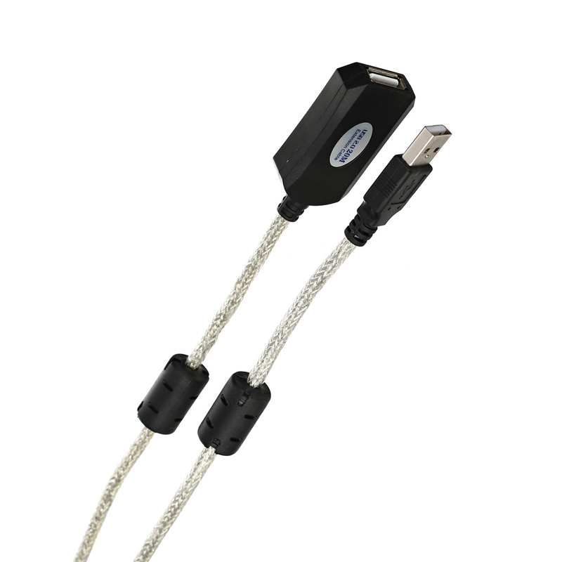 VCOM VUS7049-25M Кабель-адаптер USB2.0-repeater, удлинительный активный Af> 25м