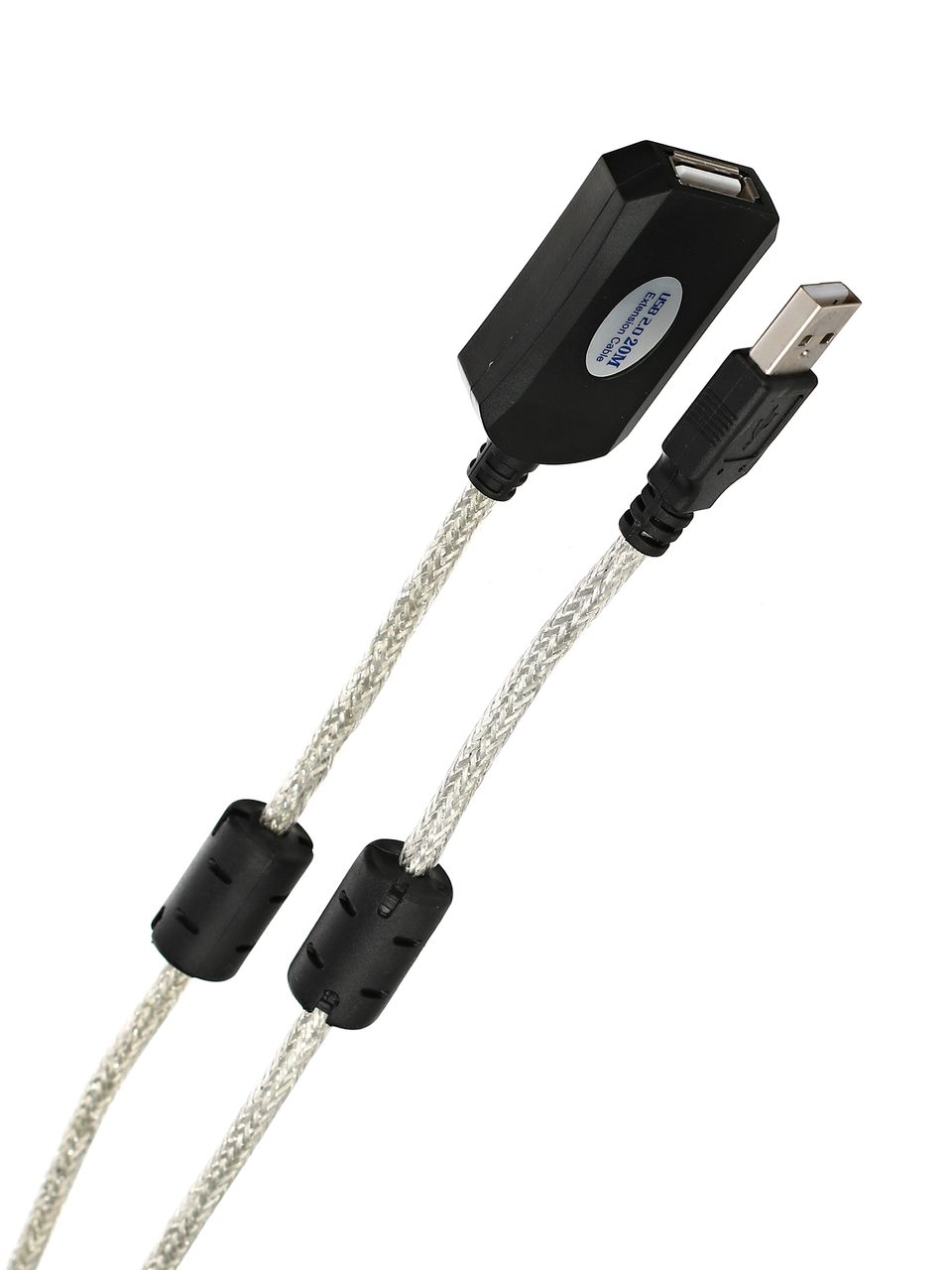 VCOM VUS7049-25M Кабель-адаптер USB2.0-repeater, удлинительный активный Af> 25м