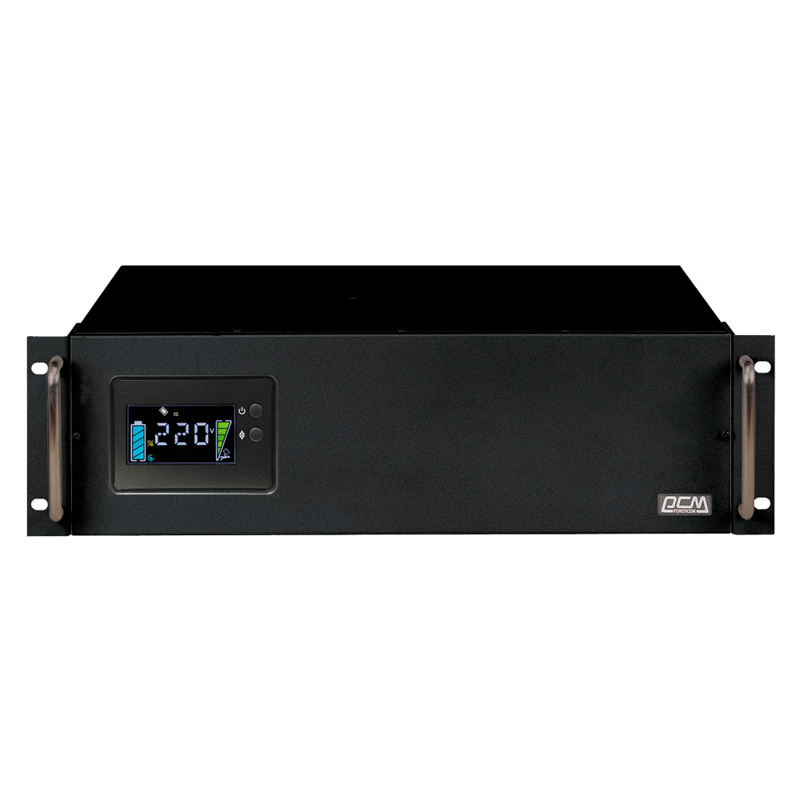 Powercom King Pro RM KIN-3000AP LCD