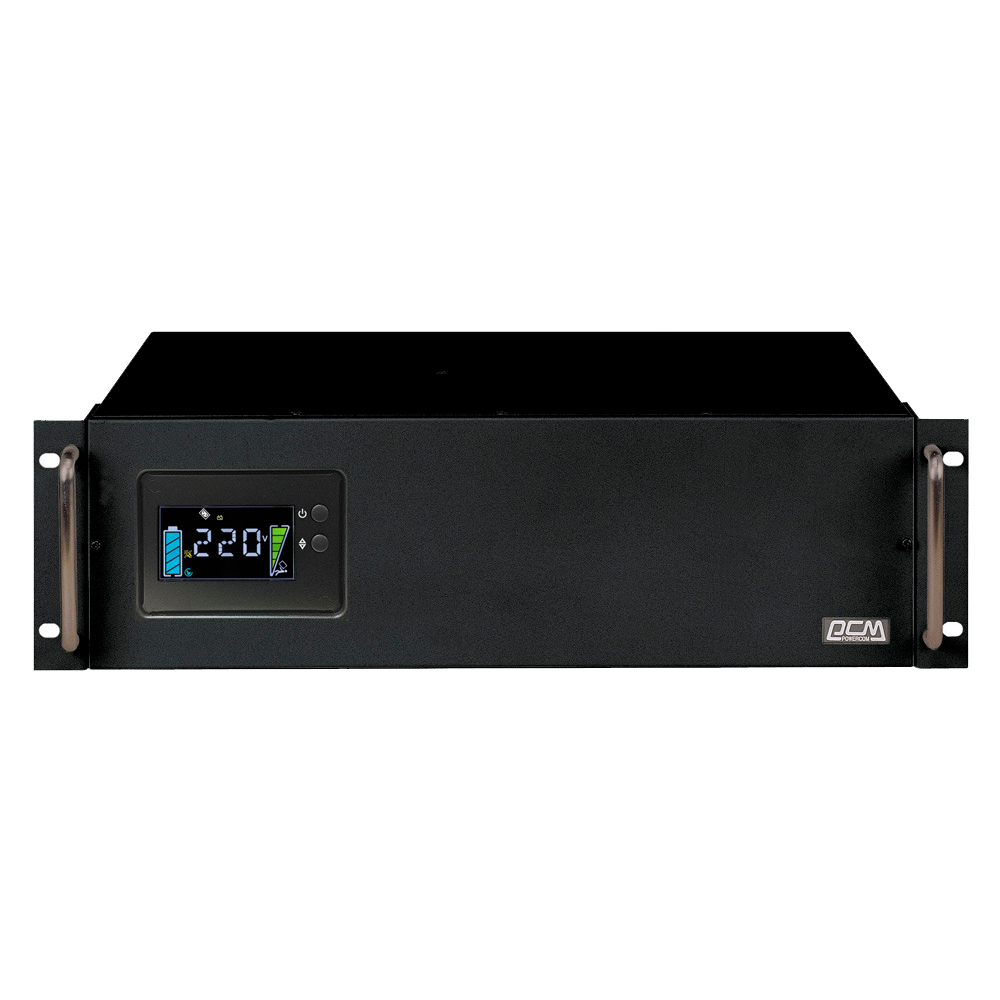 Powercom King Pro RM KIN-3000AP LCD