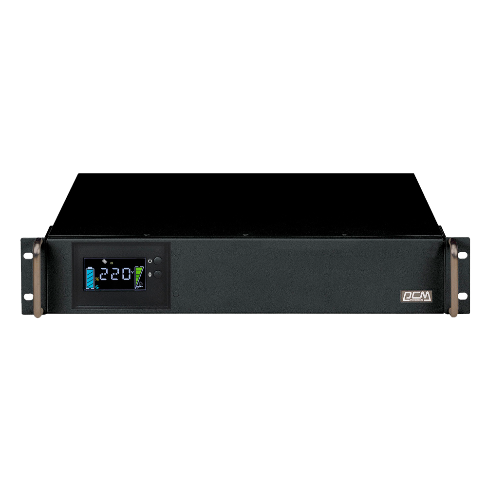 APC Powercom King Pro RM KIN-1200AP LCD