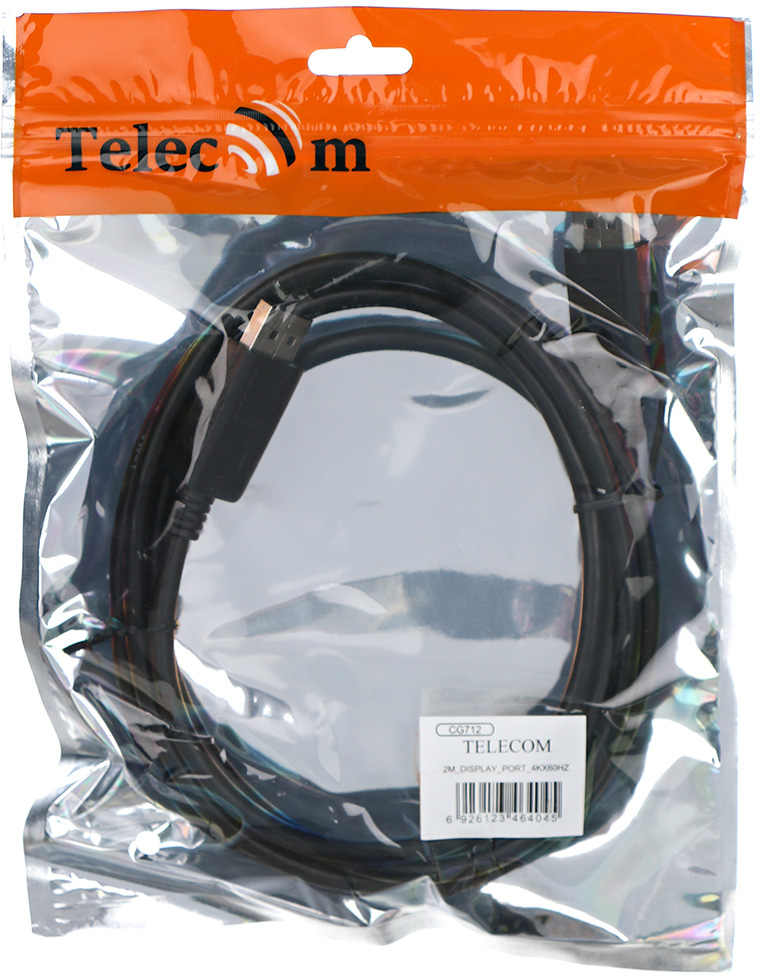 Telecom DisplayPort (m) - DisplayPort (m) 2м арт. CG712-2M