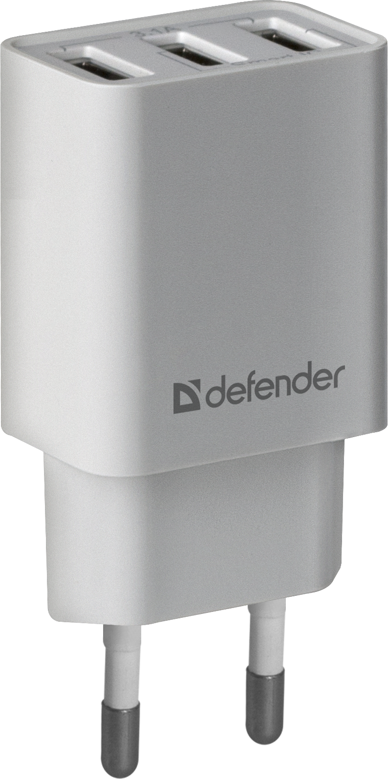 Defender UPA-31 белый, 3xUSB, 5V/3.1А арт. 83587