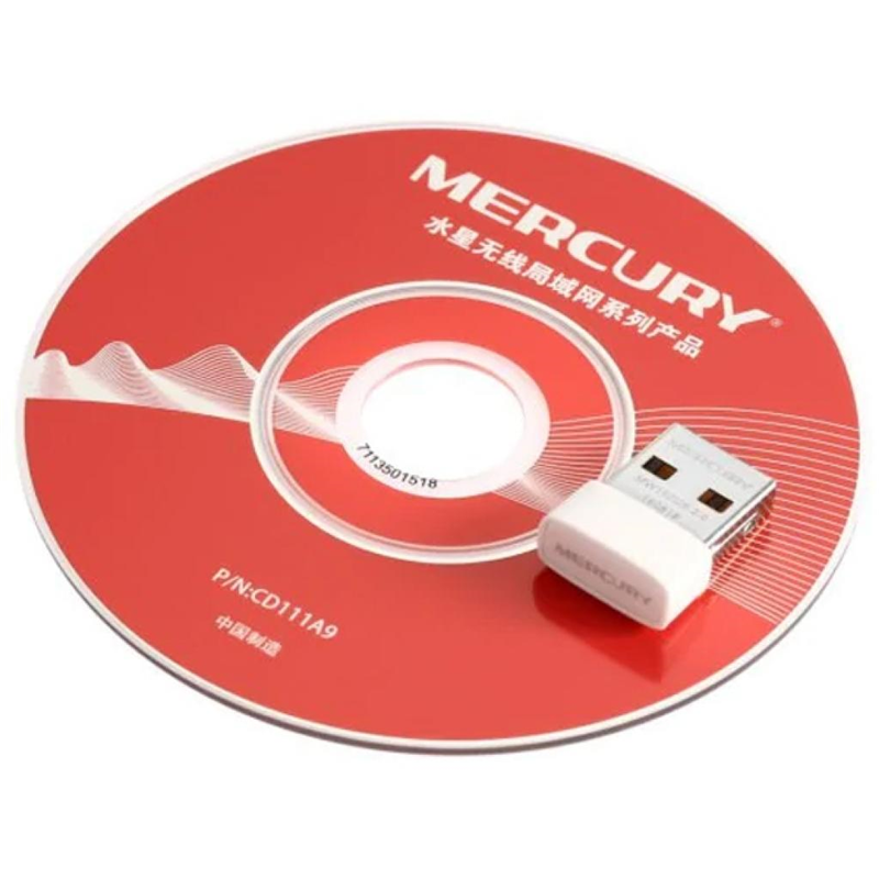 Mercusys MW150US Сверхкомпактный USB-адаптер с поддержкой Wi-Fi N150