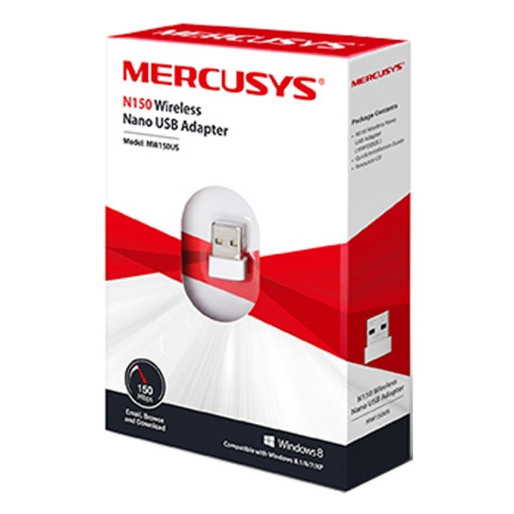 Mercusys MW150US Сверхкомпактный USB-адаптер с поддержкой Wi-Fi N150
