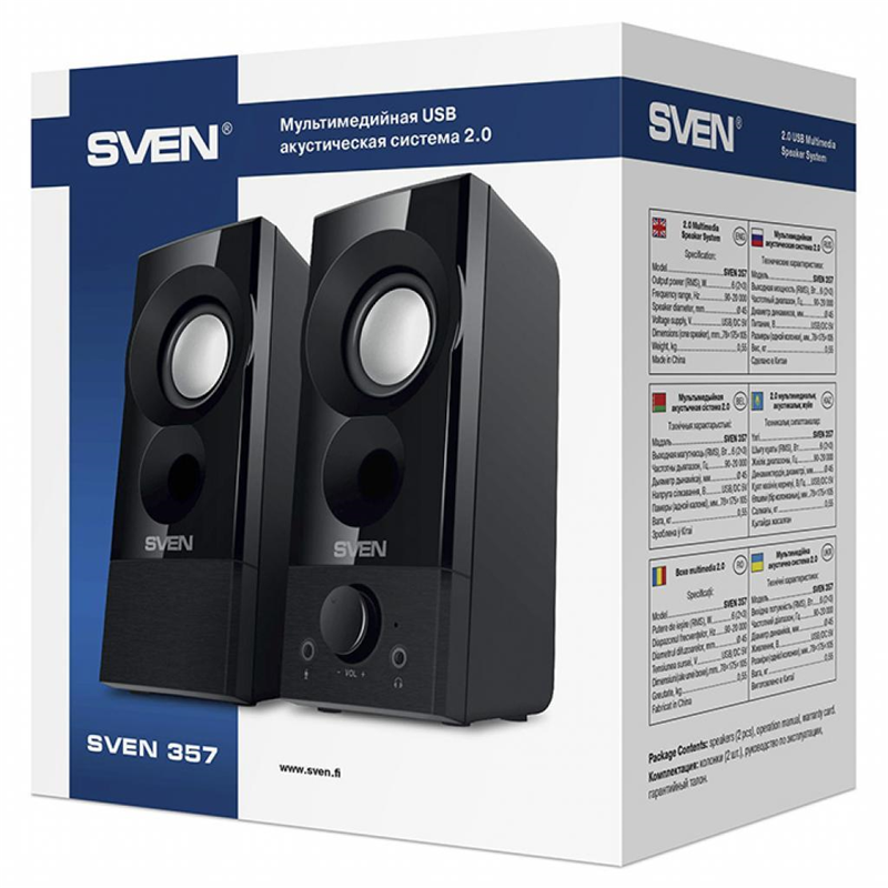 SVEN 357 Black