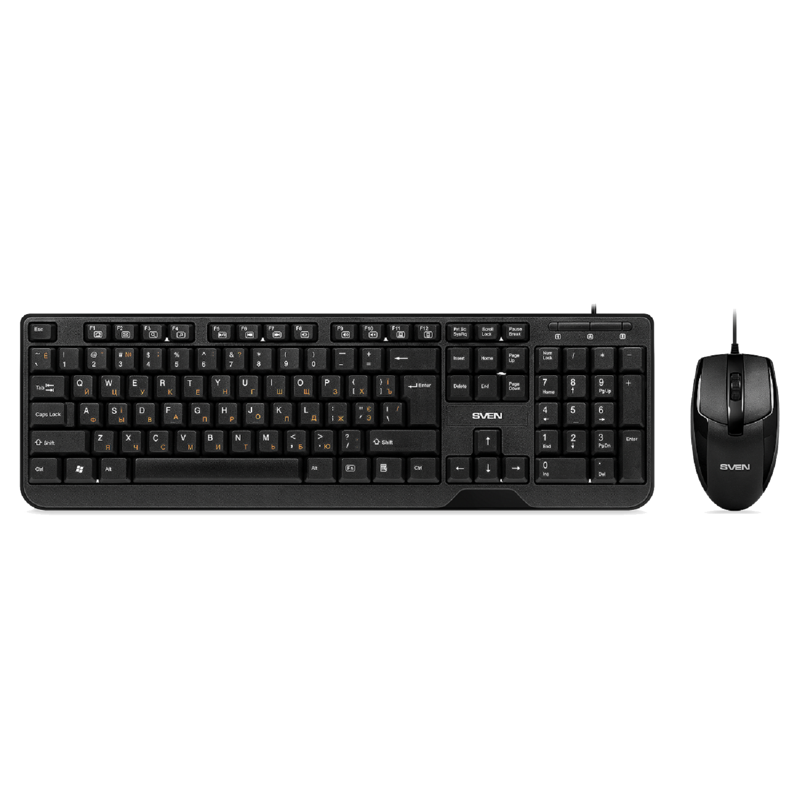 Sven KB-S330C Black-Silver