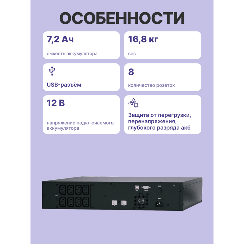 Powercom SPR-1500 LCD