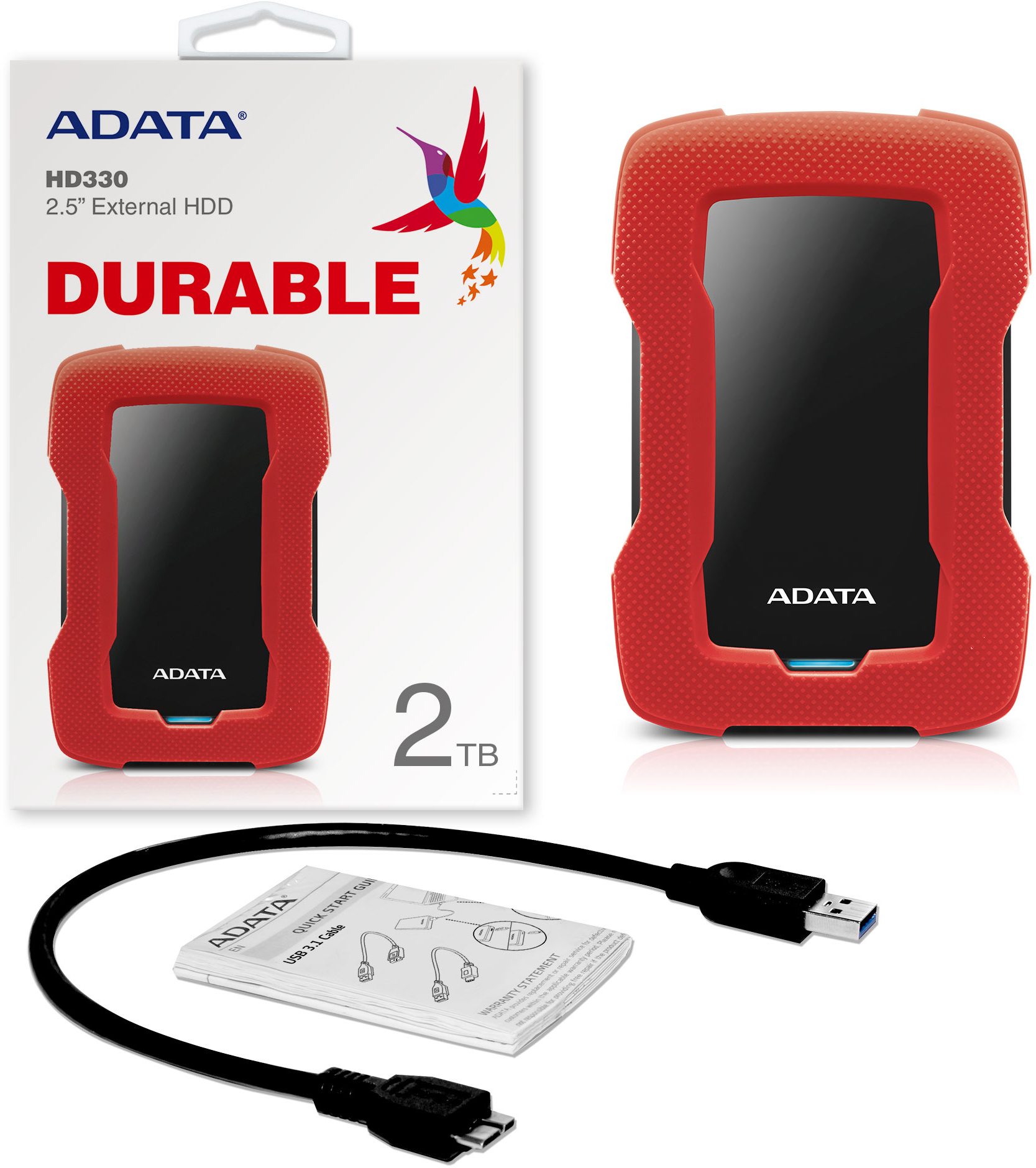 ADATA HD330 арт. AHD330-2TU31-CRD
