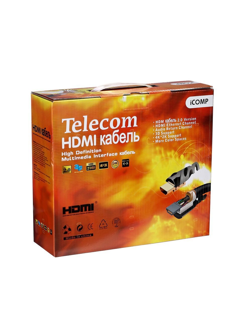 Telecom HDMI (m) - HDMI (m) 15м