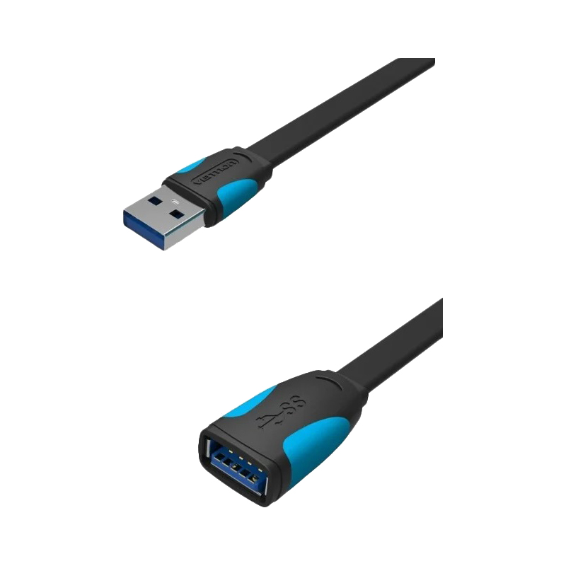Кабель-удлинитель Vention USB 3.0 AM/AF - 2 м (VAS-A13-B200)