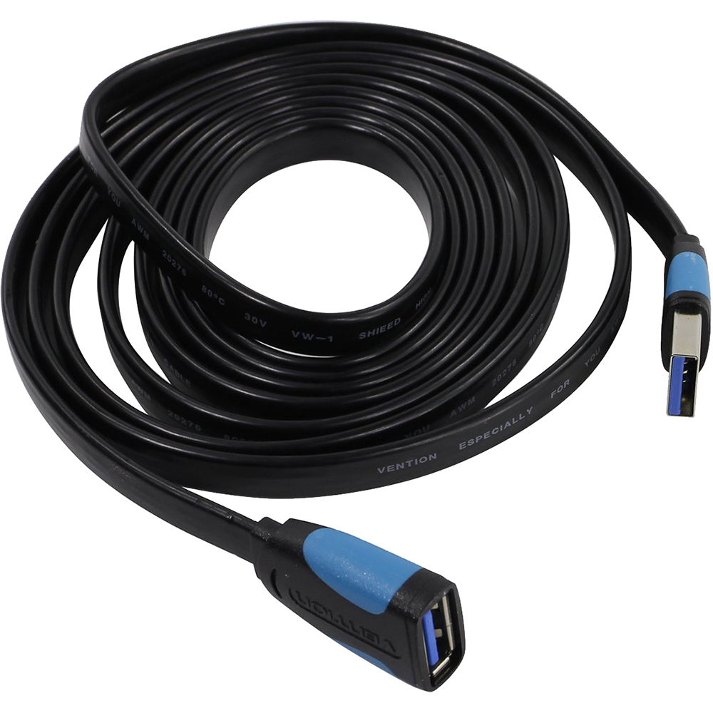 Кабель-удлинитель Vention USB 3.0 AM/AF - 2 м (VAS-A13-B200)