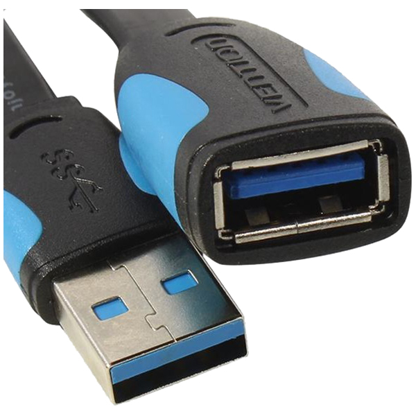 Кабель-удлинитель Vention USB 3.0 AM/AF - 3 м (VAS-A13-B300)